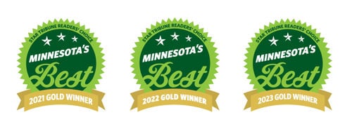 Minnesota's Best of Logos for three years