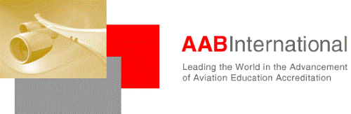 AABInternational Leading the World in the Advancement of Aviation Education Accreditation logo